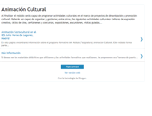 Tablet Screenshot of animacion-cultural.blogspot.com