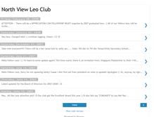 Tablet Screenshot of nvssleoclub.blogspot.com