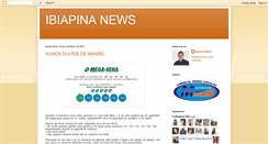 Desktop Screenshot of ibiapinanews.blogspot.com