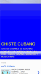 Mobile Screenshot of chistecubano.blogspot.com