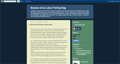 Desktop Screenshot of bransonfishingguide.blogspot.com