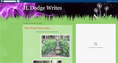 Desktop Screenshot of jldodgewrites.blogspot.com