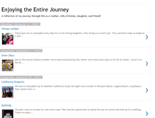 Tablet Screenshot of enjoyingtheentirejourney.blogspot.com