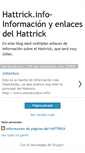 Mobile Screenshot of hattrickinfo.blogspot.com