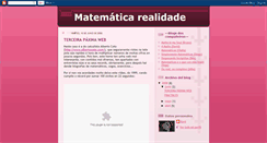 Desktop Screenshot of kaotikasmatematicas.blogspot.com