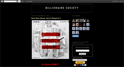 Desktop Screenshot of billionairesociety.blogspot.com