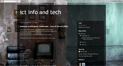 Desktop Screenshot of ictinfoandtech.blogspot.com