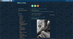 Desktop Screenshot of msuinitaly.blogspot.com