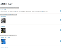 Tablet Screenshot of msuinitaly.blogspot.com