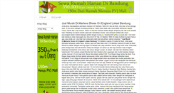 Desktop Screenshot of hotel-murah-di-bandung.blogspot.com