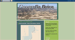 Desktop Screenshot of geo-litoral.blogspot.com