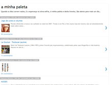 Tablet Screenshot of aminhapaleta.blogspot.com