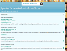 Tablet Screenshot of estudiandomedicina.blogspot.com