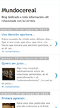Mobile Screenshot of mundocereal.blogspot.com
