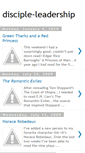 Mobile Screenshot of disciple-leadership.blogspot.com
