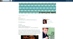 Desktop Screenshot of iloveyoubest.blogspot.com