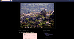Desktop Screenshot of cadredeviebargemon.blogspot.com