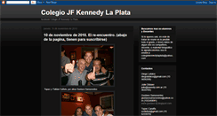 Desktop Screenshot of colegiojfkennedylaplata.blogspot.com