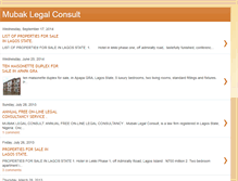 Tablet Screenshot of mubaklegalconsult.blogspot.com