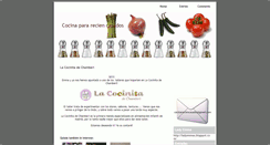 Desktop Screenshot of cocinareciencasados.blogspot.com