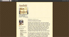 Desktop Screenshot of ambitiousproject.blogspot.com