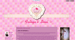 Desktop Screenshot of livinglifesoul.blogspot.com