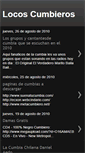 Mobile Screenshot of lacumbiatemueve.blogspot.com