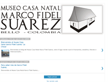 Tablet Screenshot of museomarcofidelsuarez.blogspot.com