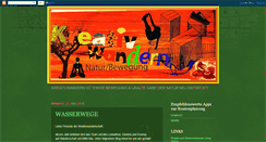 Desktop Screenshot of kreativwandern.blogspot.com