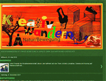 Tablet Screenshot of kreativwandern.blogspot.com