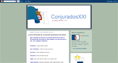 Desktop Screenshot of conjuradosxxi.blogspot.com