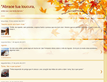 Tablet Screenshot of abracetualoucura.blogspot.com