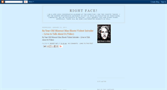 Desktop Screenshot of gorightface.blogspot.com