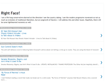 Tablet Screenshot of gorightface.blogspot.com