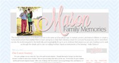 Desktop Screenshot of masonfamilymemories.blogspot.com