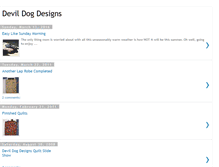 Tablet Screenshot of devildogdesigns.blogspot.com