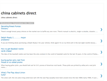 Tablet Screenshot of chinacabinetdirect.blogspot.com