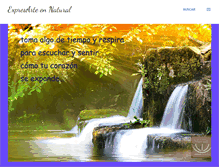Tablet Screenshot of expresarteennatural.blogspot.com