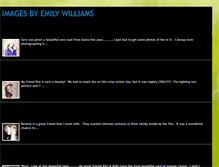 Tablet Screenshot of imagesbyemilywilliams.blogspot.com