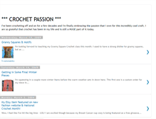 Tablet Screenshot of crochetpassion.blogspot.com