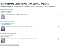 Tablet Screenshot of birdwatchinglajesdopico.blogspot.com