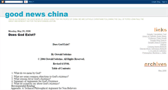 Desktop Screenshot of goodnewschina.blogspot.com