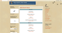 Desktop Screenshot of notas-textos.blogspot.com