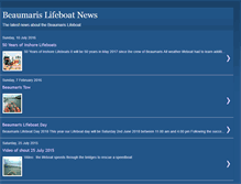 Tablet Screenshot of beaumaris-news.blogspot.com