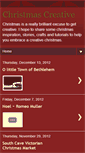 Mobile Screenshot of christmascreative.blogspot.com
