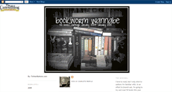 Desktop Screenshot of bookwormwannabe.blogspot.com