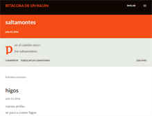 Tablet Screenshot of bitacoradeunhaijin.blogspot.com