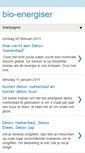 Mobile Screenshot of bio-energiser.blogspot.com