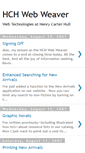 Mobile Screenshot of hchwebweaver.blogspot.com