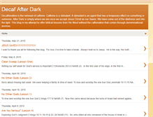 Tablet Screenshot of decafafterdark.blogspot.com